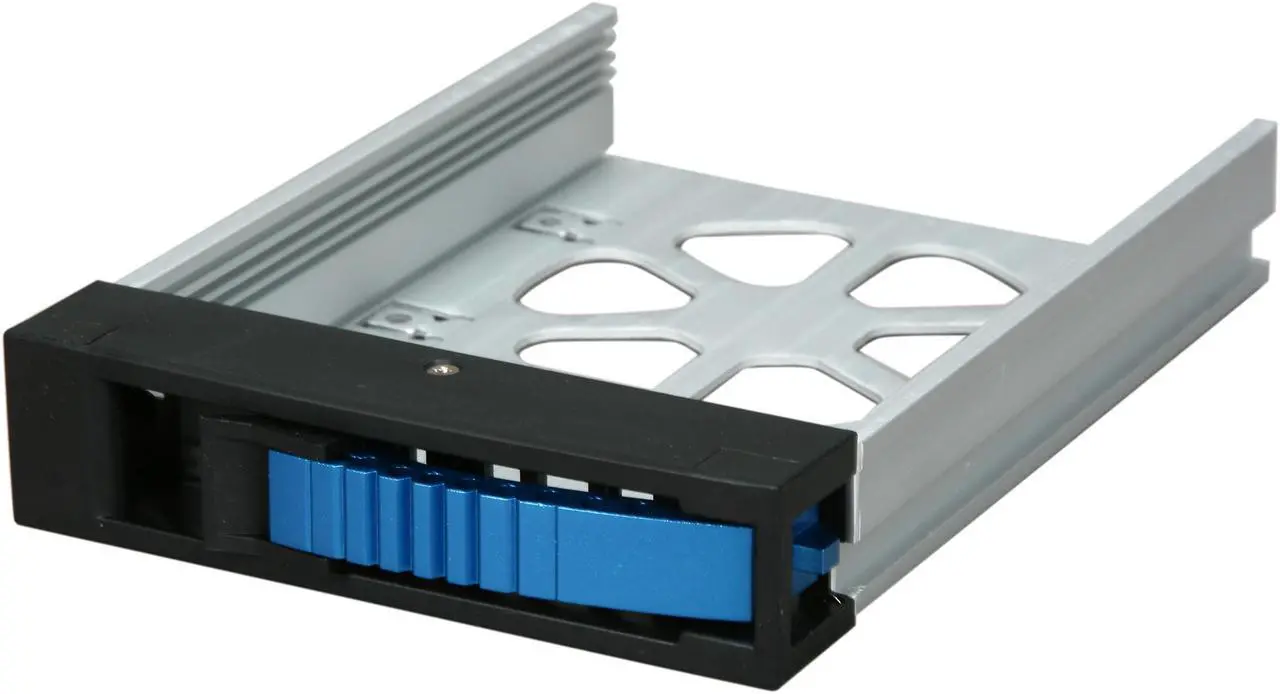 Alt view image 2 of 7 - iStarUSA BPU-HSTRAY-3BL 3 x SAS/SATA Blue Handles Hard Drive Tray pack - OEM