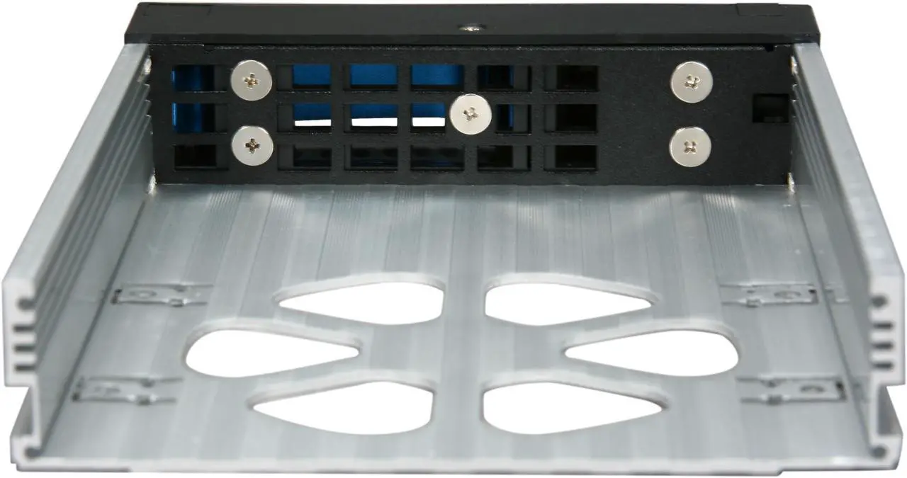Alt view image 6 of 7 - iStarUSA BPU-HSTRAY-3BL 3 x SAS/SATA Blue Handles Hard Drive Tray pack - OEM