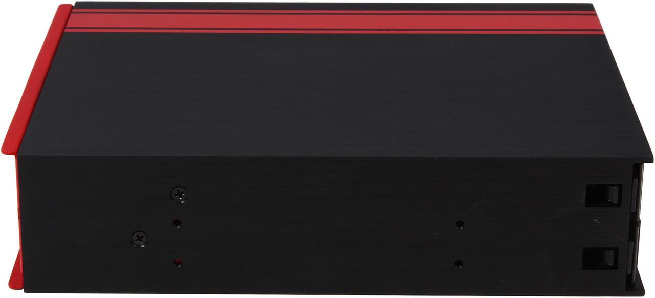 Alt view image 4 of 7 - iStarUSA BPU-124DE-SS 1 x 5.25" to 4 x 2.5" SATA/SAS 6.0Gb/s Hot-Swap Backplane RAID Cage
