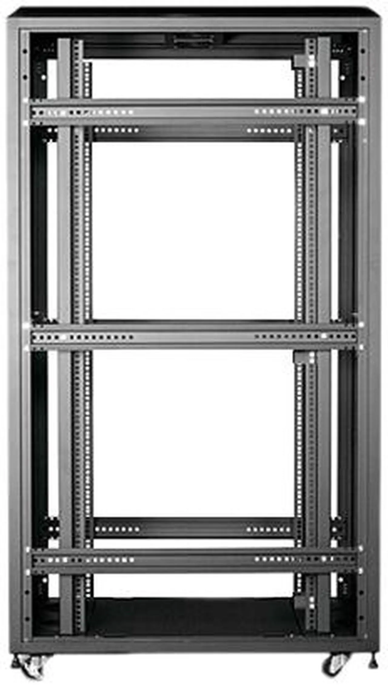 Alt view image 3 of 7 - iStarUSA WX-3610 36U 4-Post 1000mm Open Frame Rack