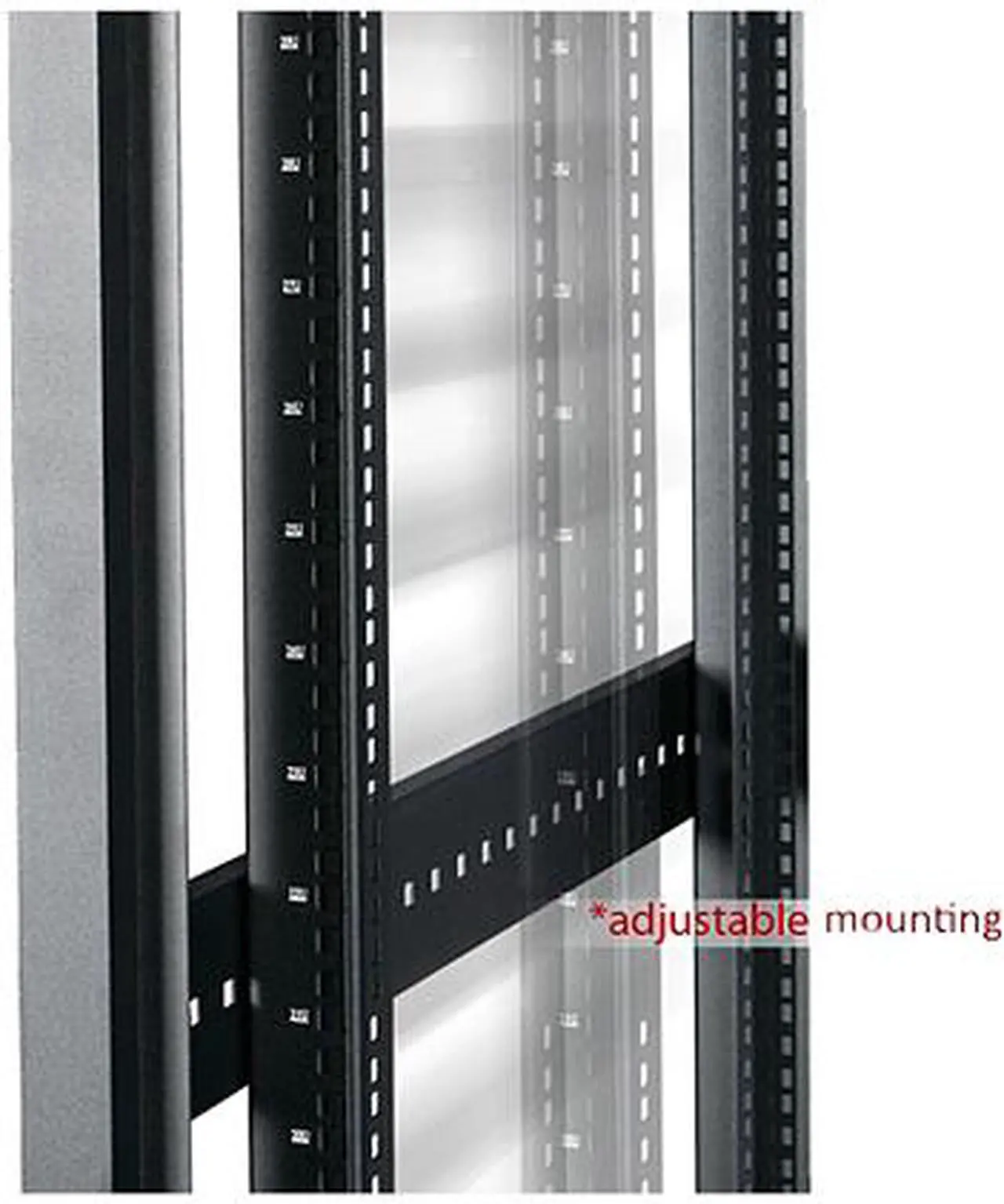 Alt view image 7 of 7 - iStarUSA WX-3610 36U 4-Post 1000mm Open Frame Rack