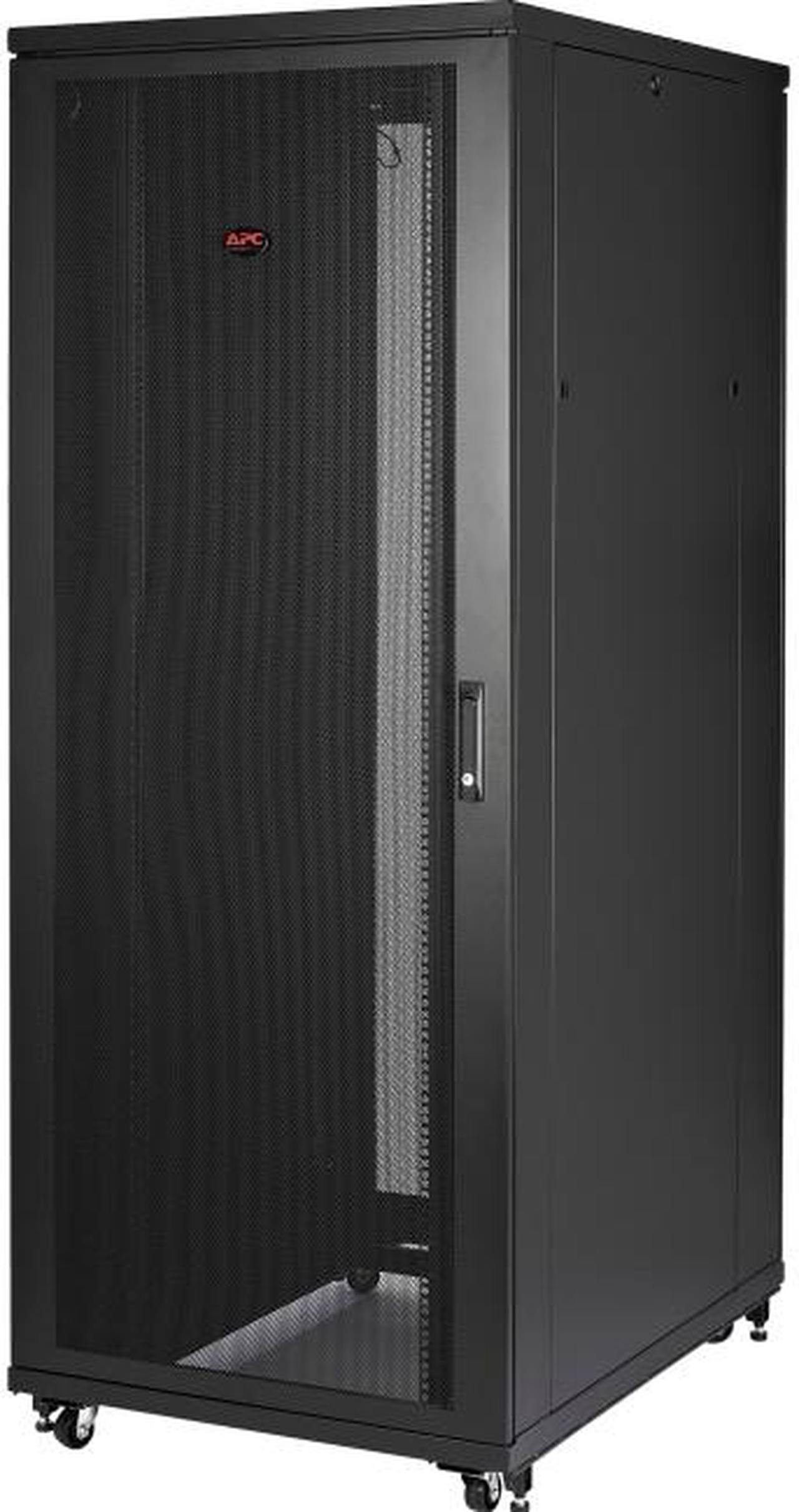 APC NetShelter SV 48U 800mm Wide x 1200mm Deep Enclosure with Sides Black