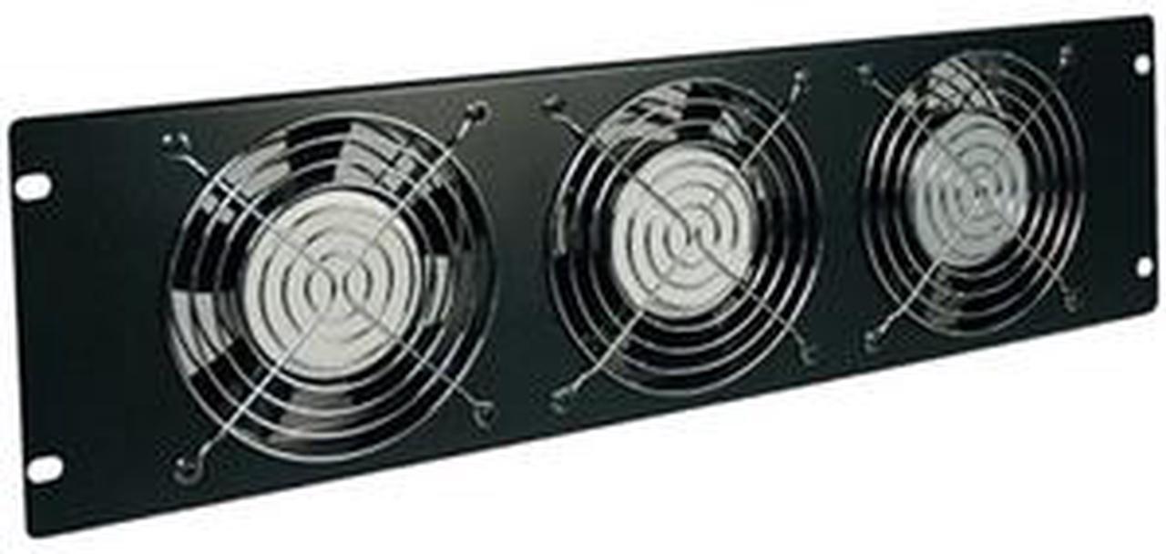 TRIPP LITE SRFAN3U 3U Fan Panel, 120V (3 high-performance fans; 210 CFM; 5-15P plug.)