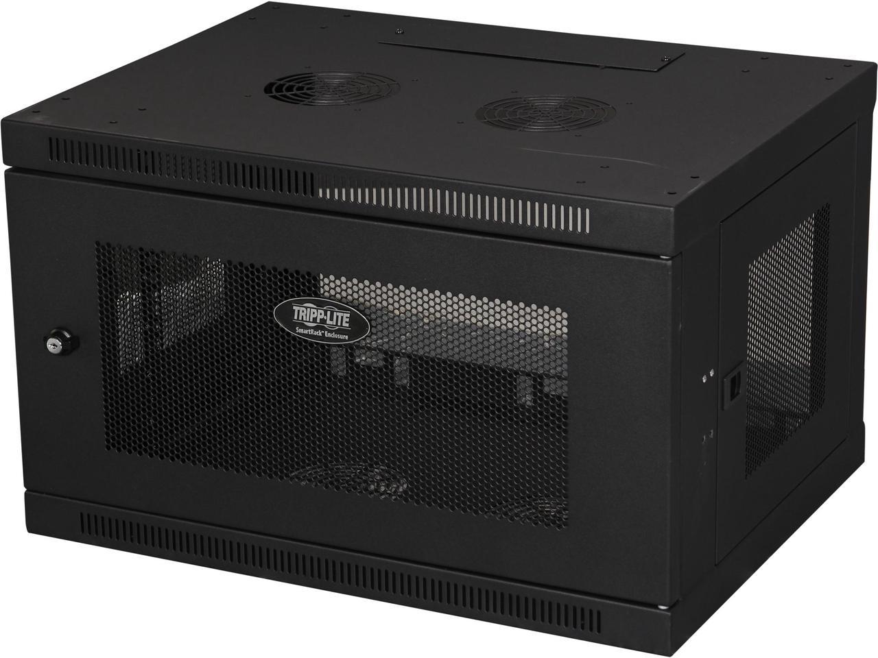 Tripp Lite 6U Wall-Mount Rack Enclosure Cabinet, Switch-Depth (SRW6U)