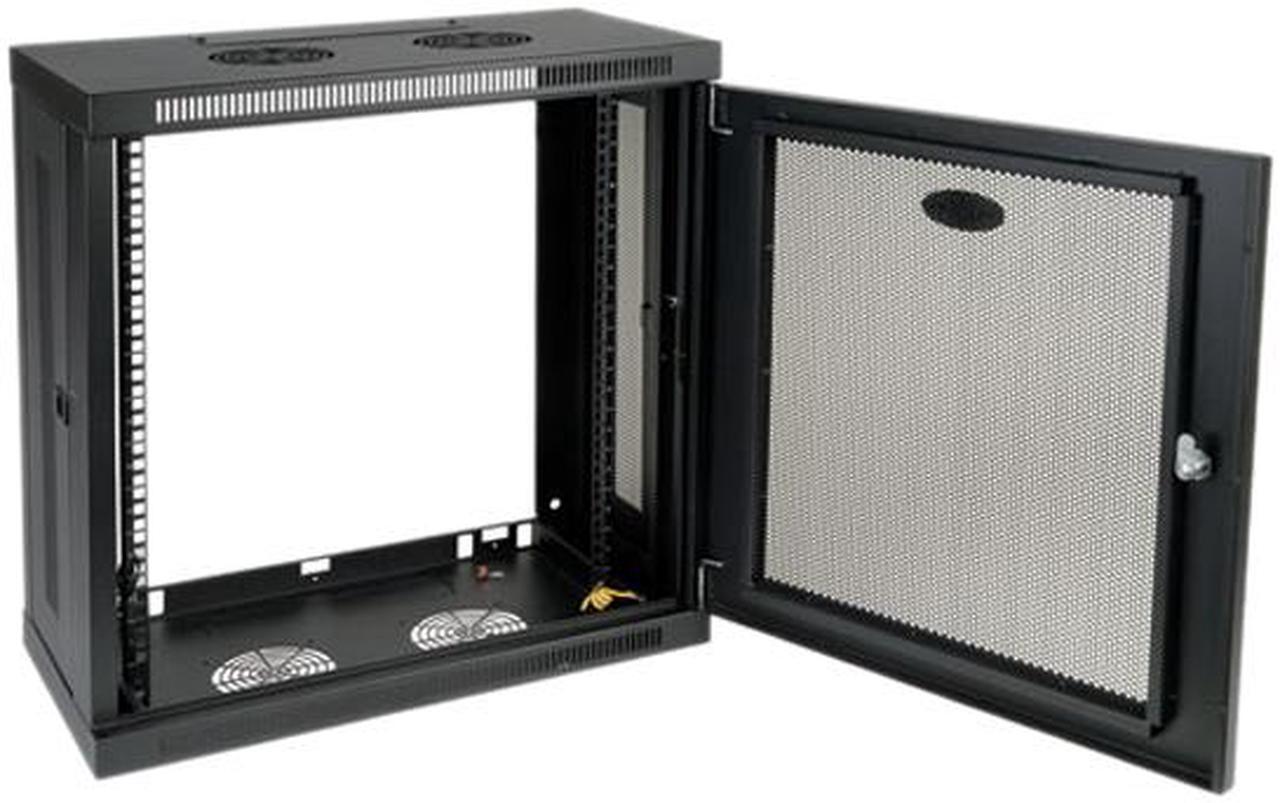 Alt view image 7 of 8 - Tripp Lite 12U Wall-Mount Rack Enclosure Cabinet, Patch-Depth (SRW12U13)