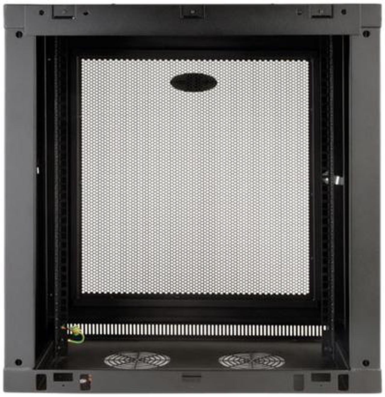 Alt view image 5 of 8 - Tripp Lite 12U Wall-Mount Rack Enclosure Cabinet, Patch-Depth (SRW12U13)