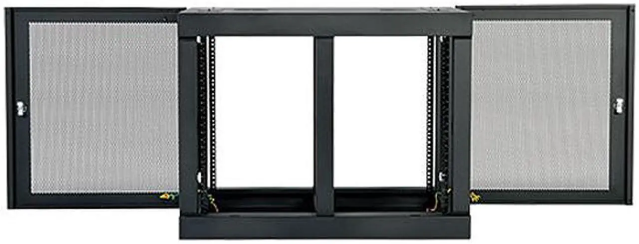 Tripp Lite 12U Wall-Mount Rack Enclosure Cabinet, Heavy-Duty Side-Mount ...