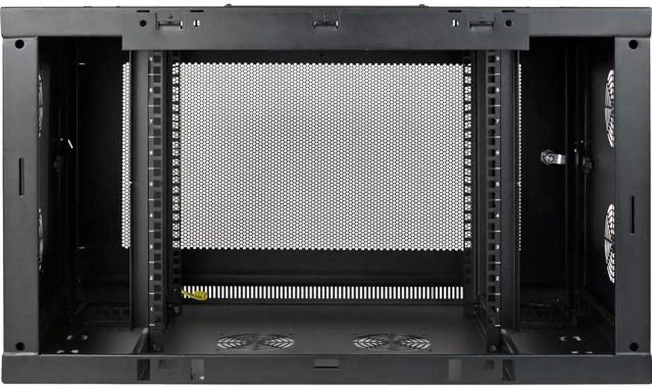 Main image of Tripp Lite 9U Wall Mount Server Rack Enclosure, Server Cabinet with Cable Management, Switch-Depth up to 20.5", Wide (SRW9UDPVRT)