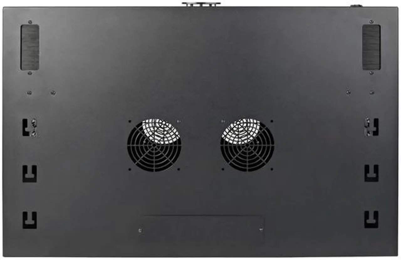 Alt view image 6 of 7 - Tripp Lite 9U Wall Mount Server Rack Enclosure, Server Cabinet with Cable Management, Switch-Depth up to 20.5", Wide (SRW9UDPVRT)