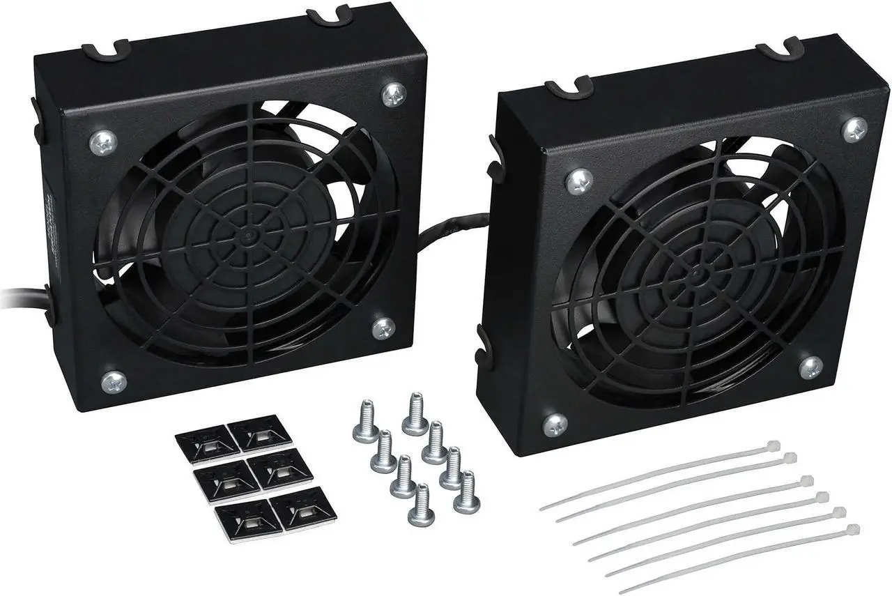 Tripp Lite SRXFANWM WallMount Roof Fan Kit Dual 230V High