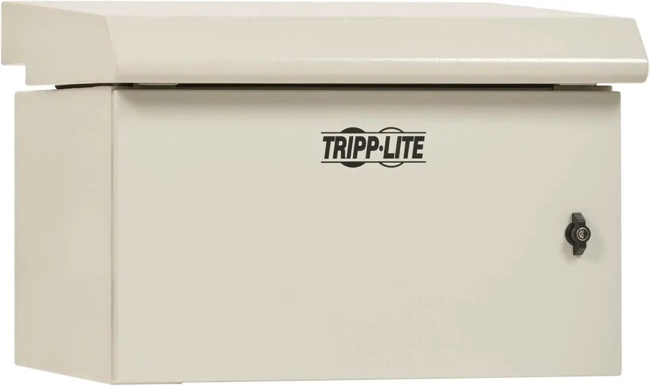 Main image of Tripp Lite SmartRack Industrial Wallmount Rack Enclosure - 6U - 20.5IN Depth - NEMA 3R - Gray SRN3RG6UDP
