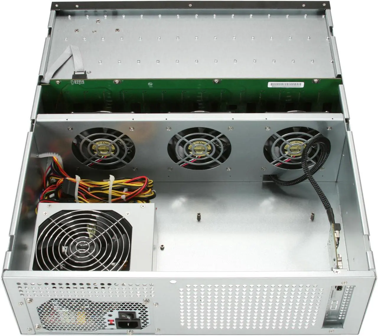 Alt view image 5 of 7 - Habey DS-1280 12 3.5" Drive Bays One 12.0 Gbps Mini SAS (SFF 8088) connector 3U 12-bay SAS Expander Direct Attached SAS/SATA JBOD Storage Array