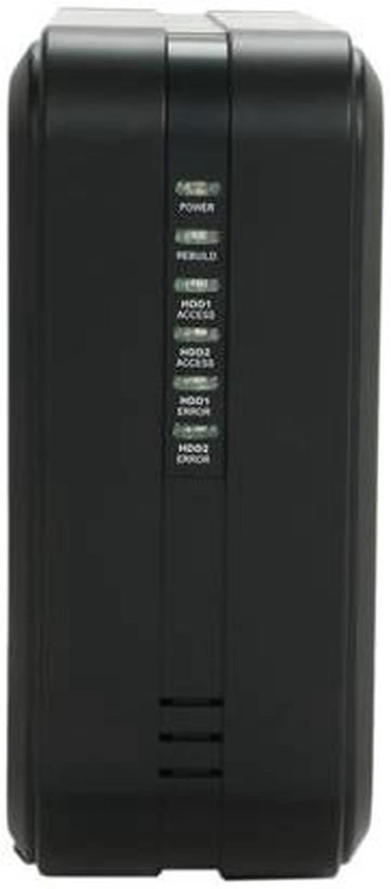 Alt view image 2 of 5 - Mediasonic HUR1-SU3S2 2-Bay RAID 0/1/Single USB 3.0/eSATA 3.5" SATA HDD Enclosure