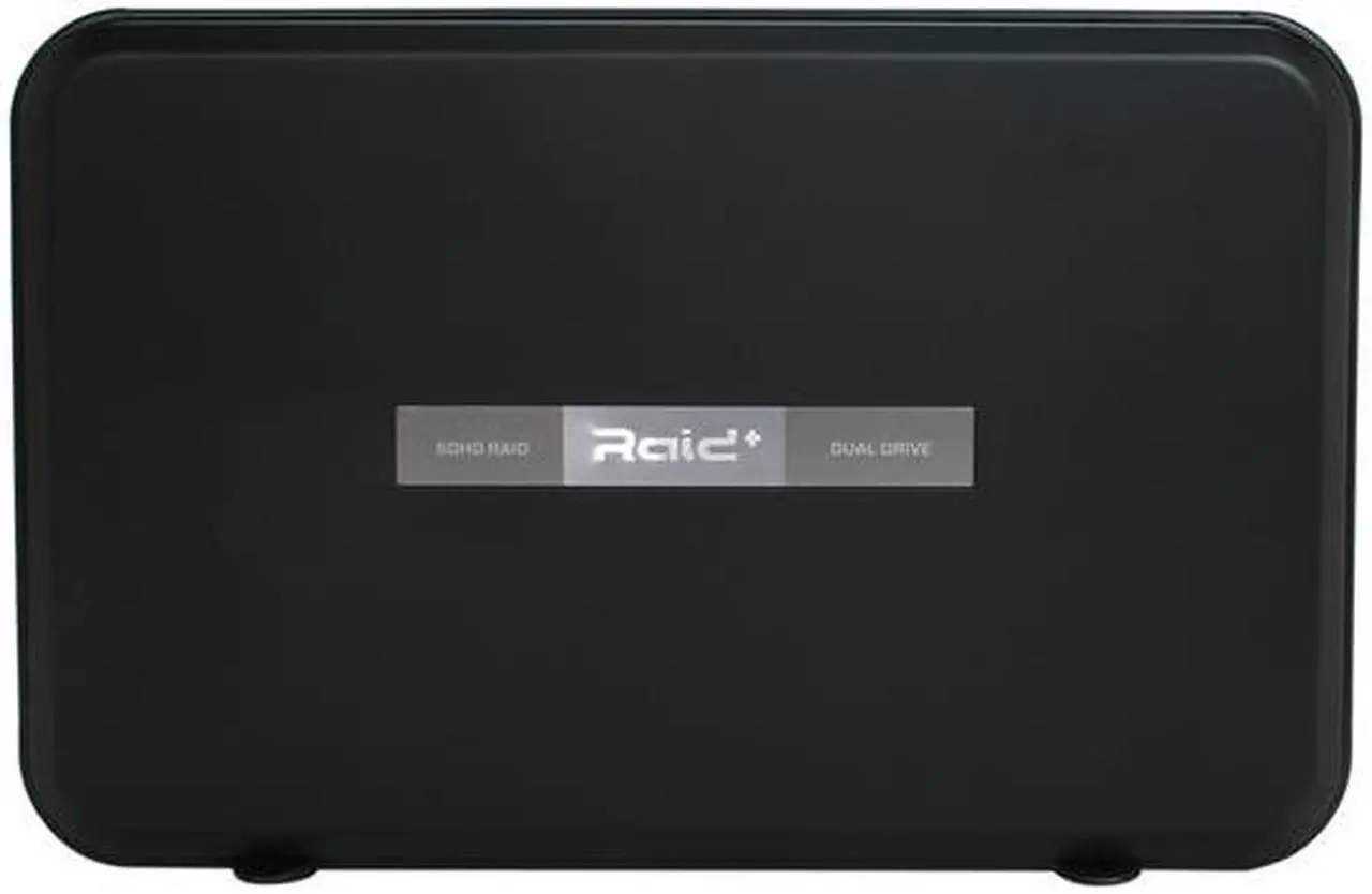 Alt view image 3 of 5 - Mediasonic HUR1-SU3S2 2-Bay RAID 0/1/Single USB 3.0/eSATA 3.5" SATA HDD Enclosure