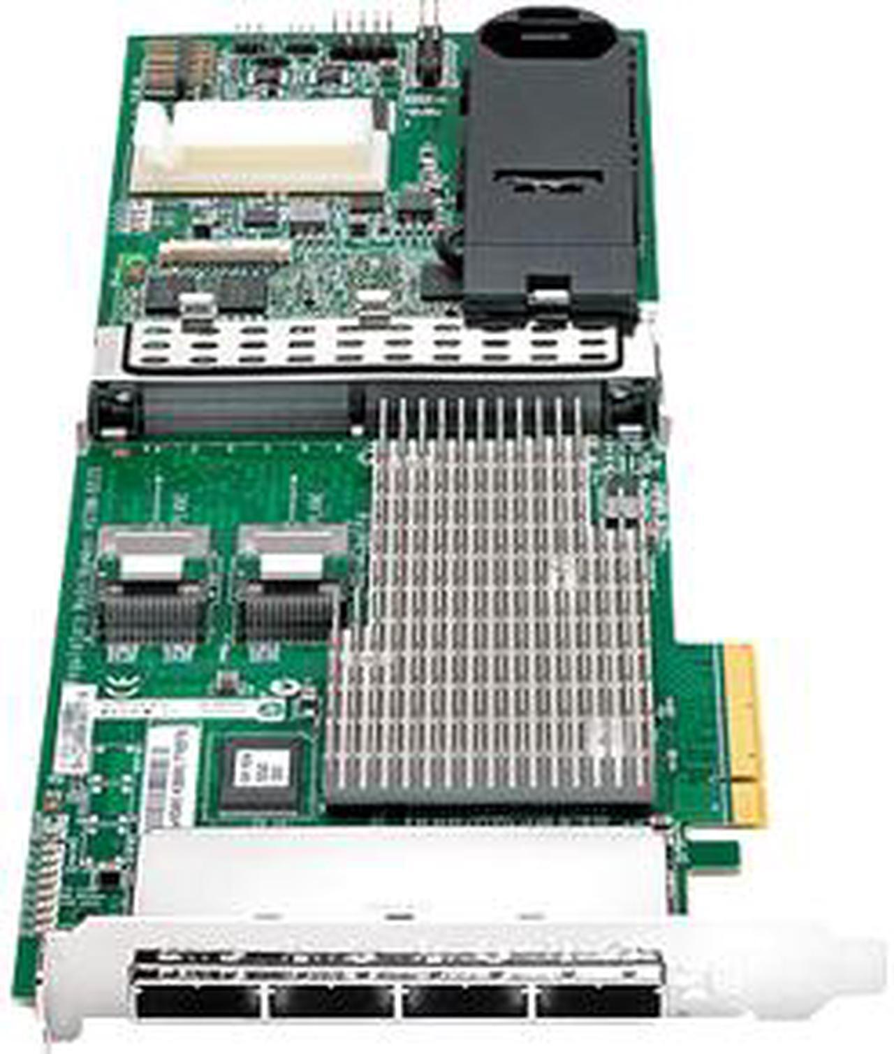 Alt view image 2 of 2 - HP 487204-B21 PCI-Express x8 SATA / SAS Smart Array P812/1G FBWC RAID Controller Card