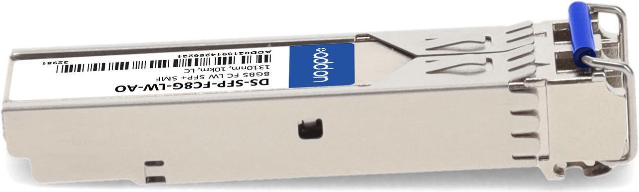 Alt view image 6 of 8 - Cisco® DS-SFP-FC8G-LW Compatible TAA Compliant 8GBase-LW Fibre Channel SFP+ Transceiver (SMF, 1310nm, 10km, LC)