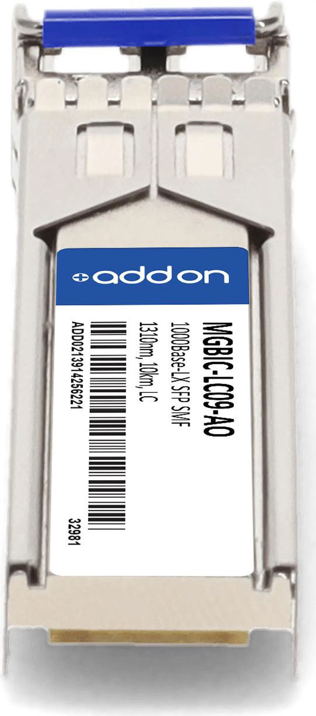 Alt view image 4 of 8 - Enterasys® MGBIC-LC09 Compatible TAA 1000Base-LX SFP Transceiver (SMF, 1310nm, 10km, LC, DOM)