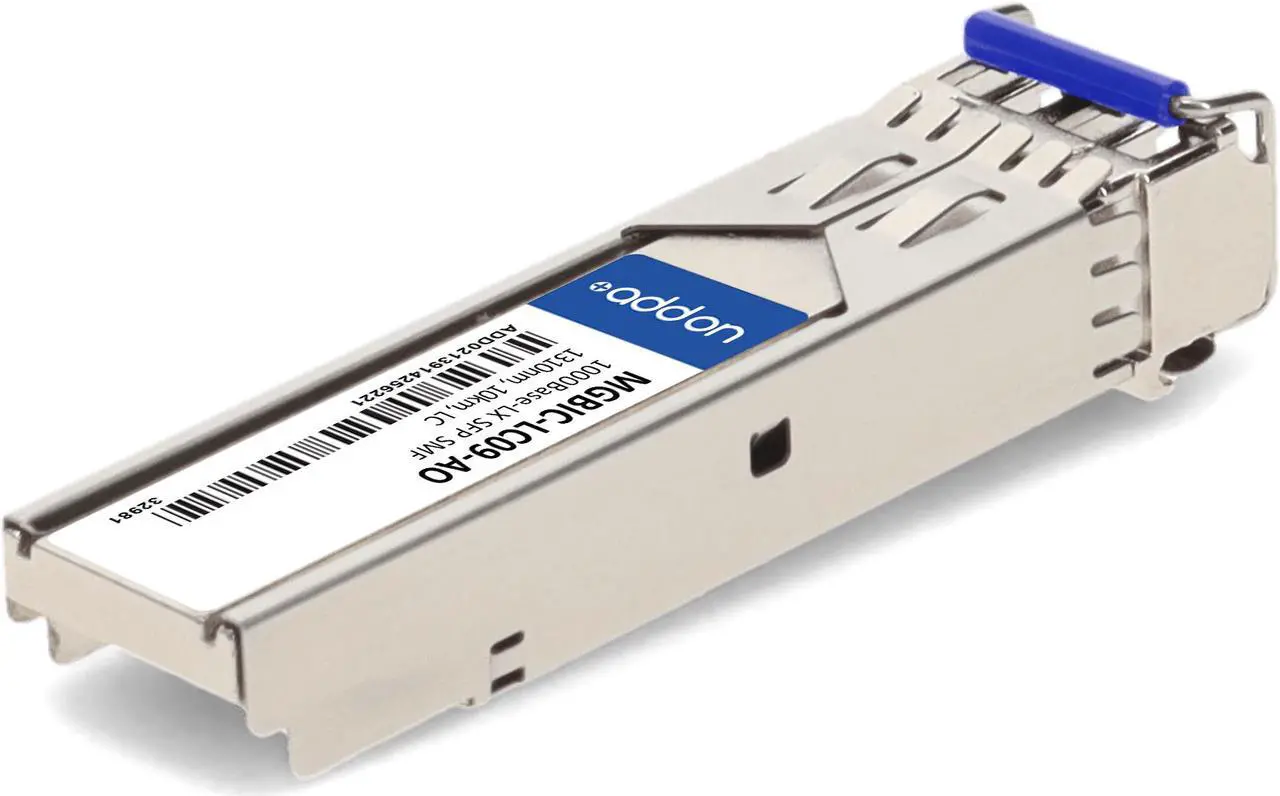 Alt view image 5 of 8 - Enterasys® MGBIC-LC09 Compatible TAA 1000Base-LX SFP Transceiver (SMF, 1310nm, 10km, LC, DOM)