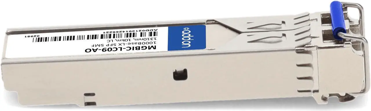 Alt view image 6 of 8 - Enterasys® MGBIC-LC09 Compatible TAA 1000Base-LX SFP Transceiver (SMF, 1310nm, 10km, LC, DOM)