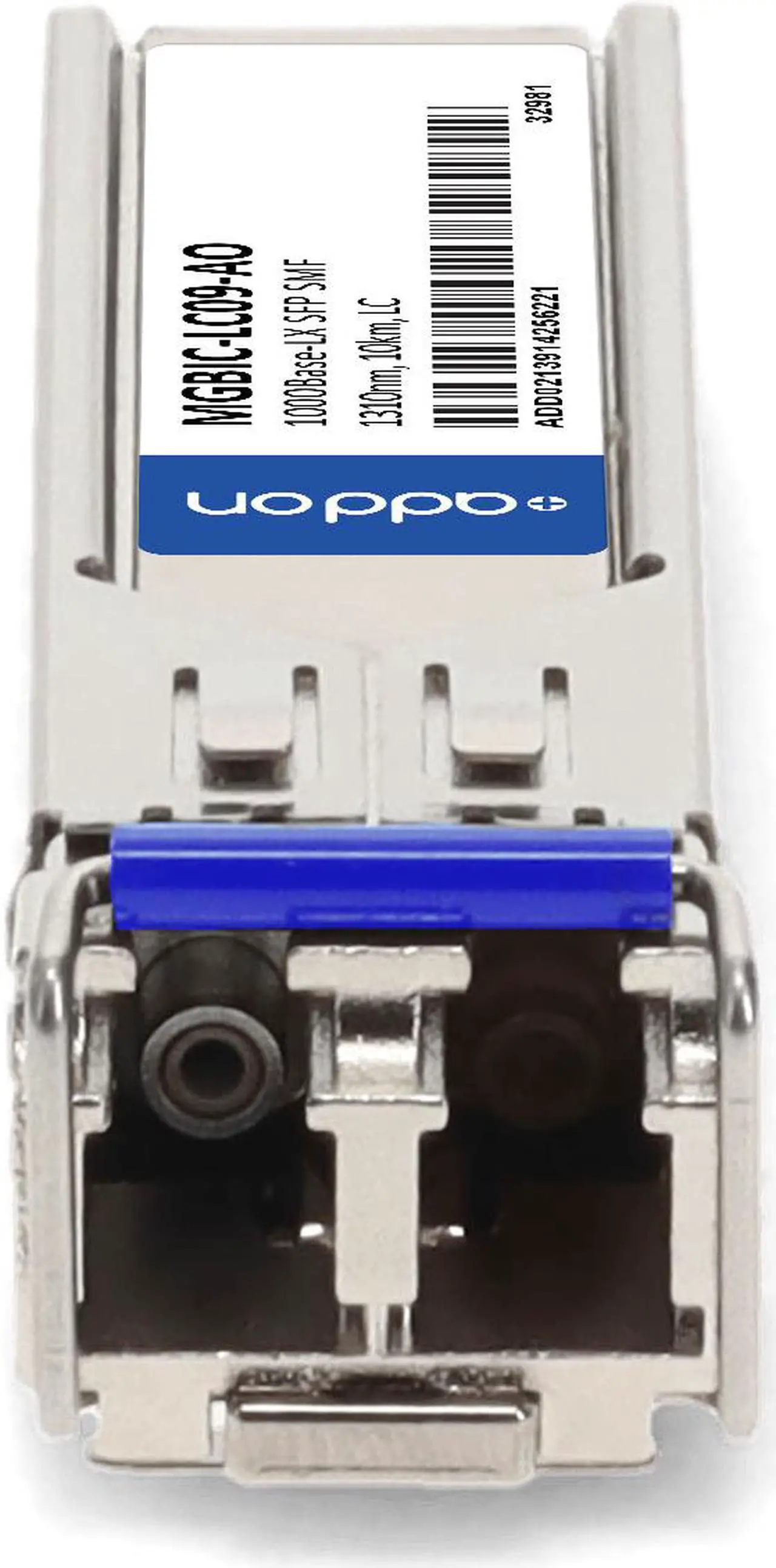 Alt view image 8 of 8 - Enterasys® MGBIC-LC09 Compatible TAA 1000Base-LX SFP Transceiver (SMF, 1310nm, 10km, LC, DOM)