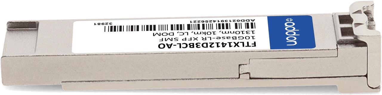 Alt view image 6 of 8 - Finisar® FTLX1412D3BCL Compatible TAA 10GBase-LR XFP Transceiver Low Power (SMF, 1310nm, 10km, LC, DOM)