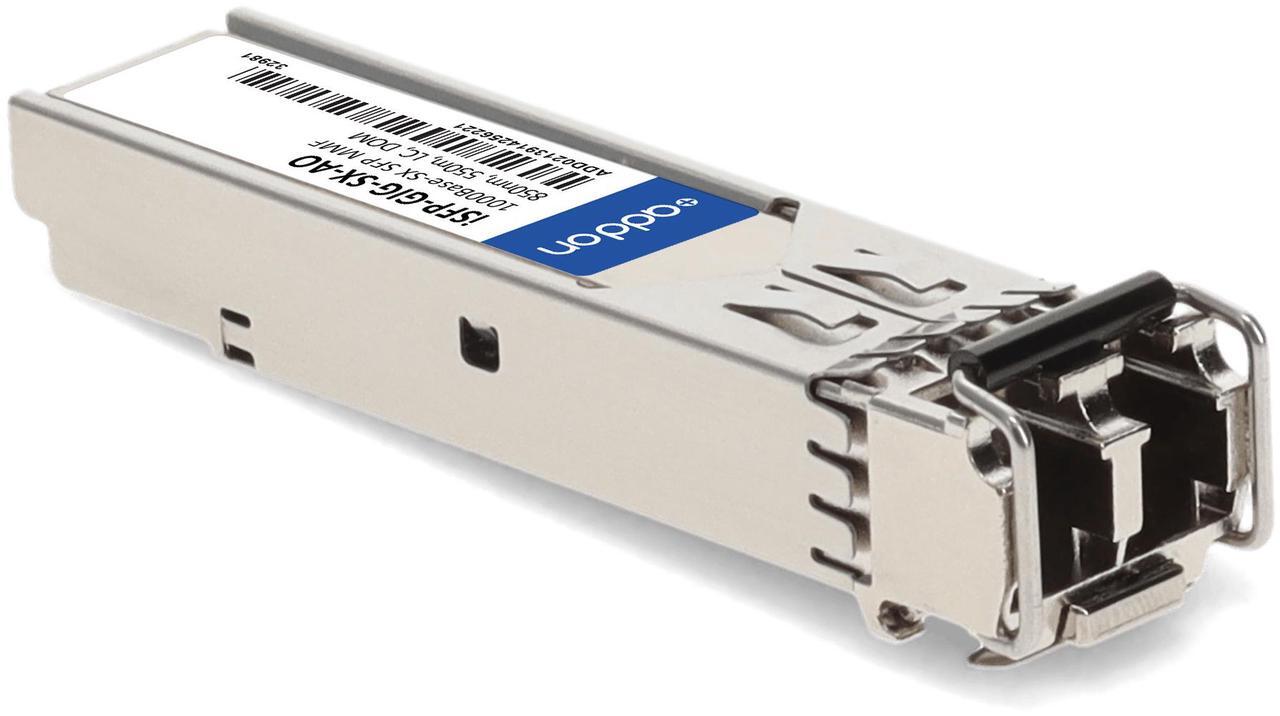 Alt view image 7 of 8 - Alcatel-Lucent Nokia® iSFP-GIG-SX Compatible TAA 1000Base-SX SFP Transceiver (MMF, 850nm, 550m, LC, DOM, -40 to 85C)