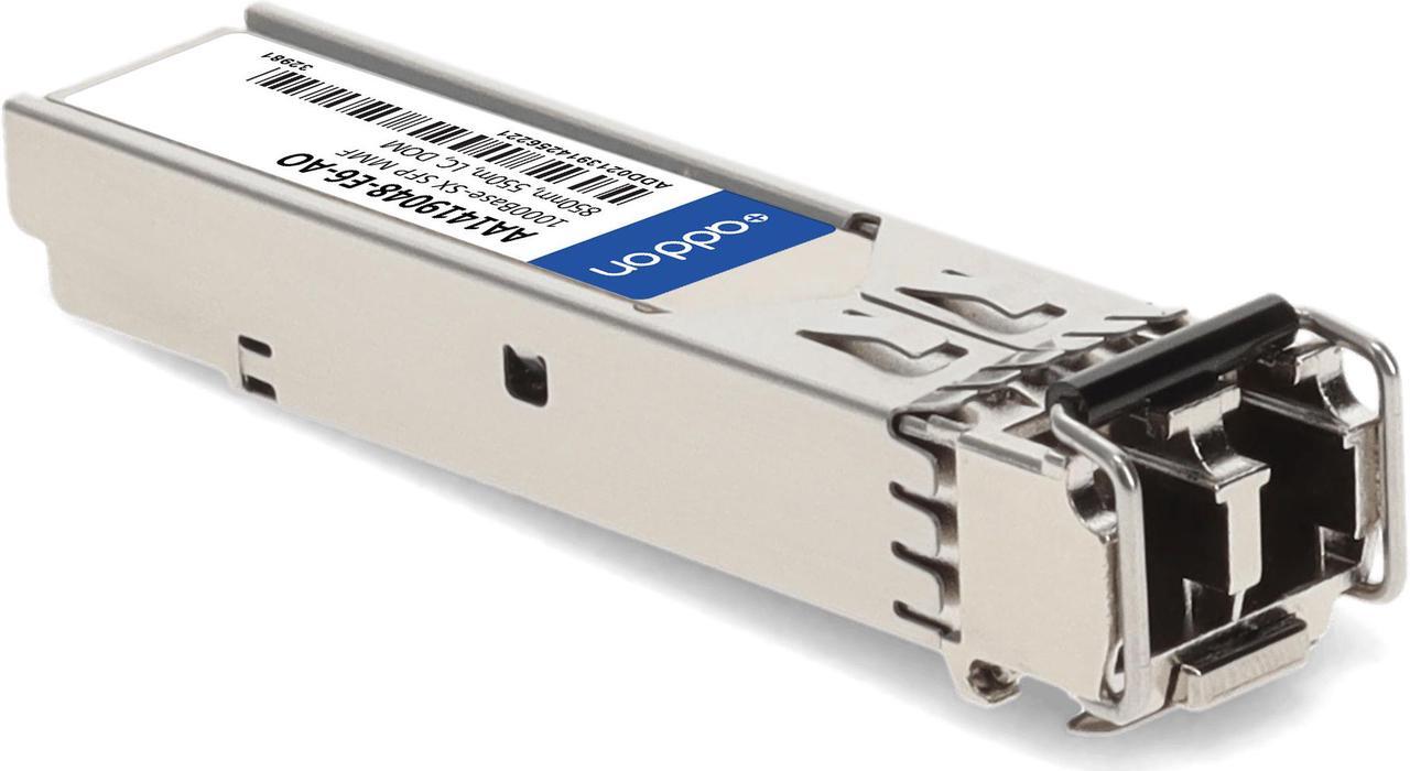 Alt view image 6 of 7 - Avaya/Nortel® AA1419048-E6 Compatible TAA 1000Base-SX SFP Transceiver (MMF, 850nm, 550m, LC, DOM)