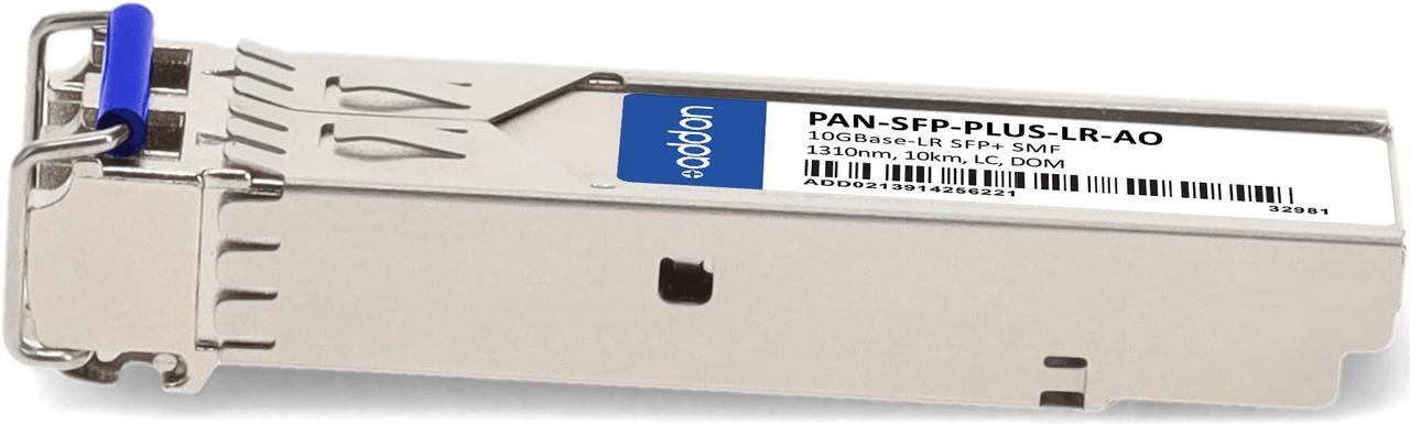 Alt view image 2 of 8 - Palo Alto Networks® PAN-SFP-PLUS-LR Compatible TAA 10GBase-LR SFP+ Transceiver (SMF, 1310nm, 10km, LC, DOM)