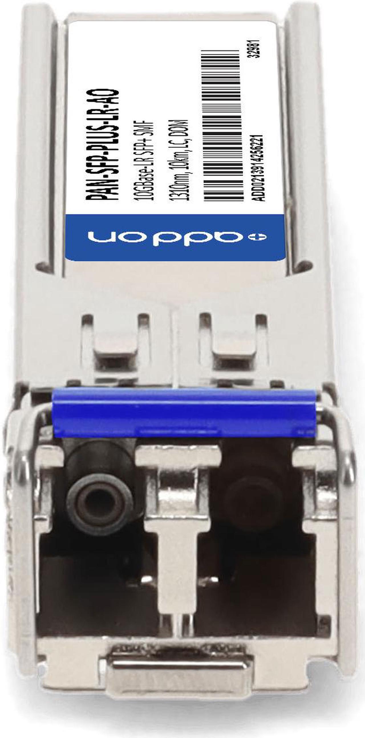 Alt view image 8 of 8 - Palo Alto Networks® PAN-SFP-PLUS-LR Compatible TAA 10GBase-LR SFP+ Transceiver (SMF, 1310nm, 10km, LC, DOM)