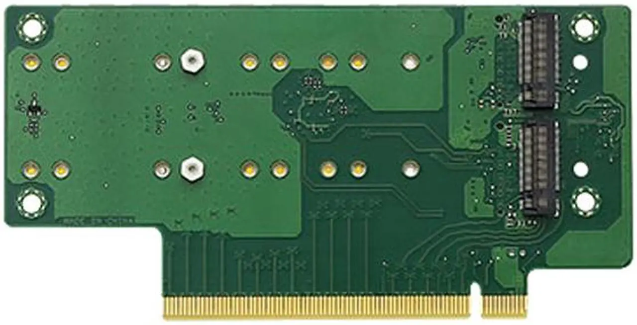 Alt view image 2 of 2 - Asrock Rack Server Riser Card/Accessories RB4M2_G4 PCIe4.0 4xM.2 M-key