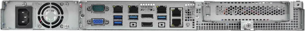 Alt view image 3 of 6 - AsRock Rack 1U4LW-B650/2L2T 1U Rackmount General Purpose/Storage Server Barebone Single Socket AM5 (LGA 1718) supports AMD EPYC™ 4004 and AMD Ryzen™ 9000/8000/7000 4 SATA bays Dual 10G Lan Dual 1G Lan