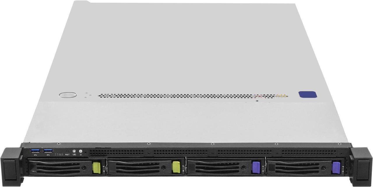 Alt view image 2 of 5 - ASRock 1U4L2E-B650 RPSU 1U Rackmount with 1+1, 80-PLUS Platinum, 650W Slim PSU, Single Socket AM5 (LGA 1718), supports AMD EPYC™ 4004 and AMD Ryzen™ 9000/8000/7000 Series Processors
