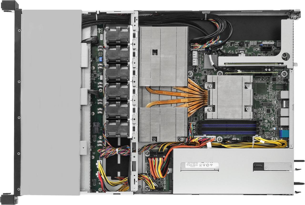 Alt view image 4 of 5 - ASRock 1U4L2E-B650 RPSU 1U Rackmount with 1+1, 80-PLUS Platinum, 650W Slim PSU, Single Socket AM5 (LGA 1718), supports AMD EPYC™ 4004 and AMD Ryzen™ 9000/8000/7000 Series Processors