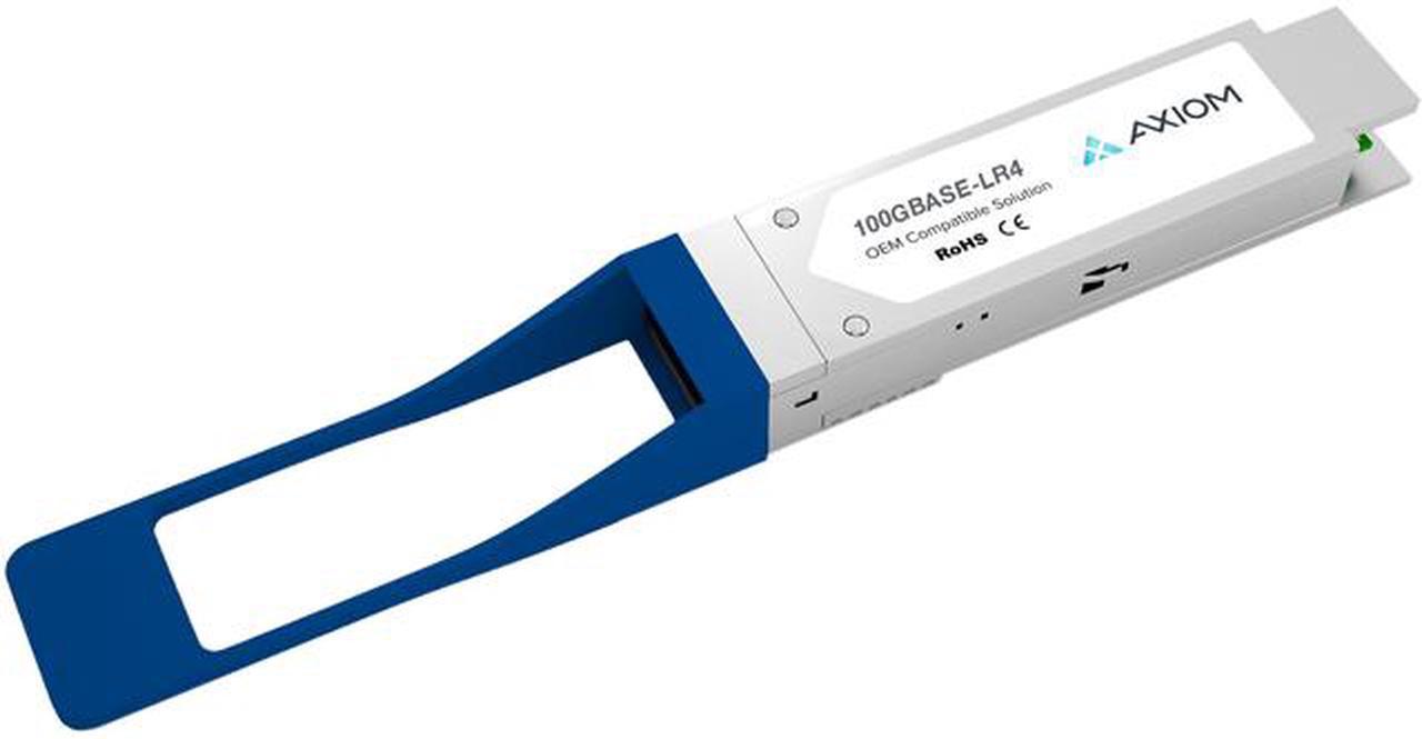 Axiom 100 GbE QSFP28 LR4 Transceiver 10 Km Over SMF