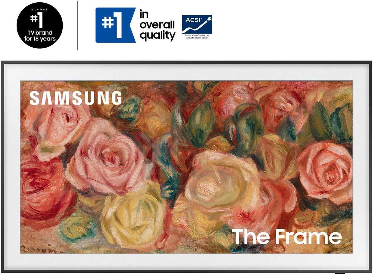 Main image of Samsung LS03D 55" Class The Frame QLED 4K Smart TV (2024) - QN55LS03DAFXZA