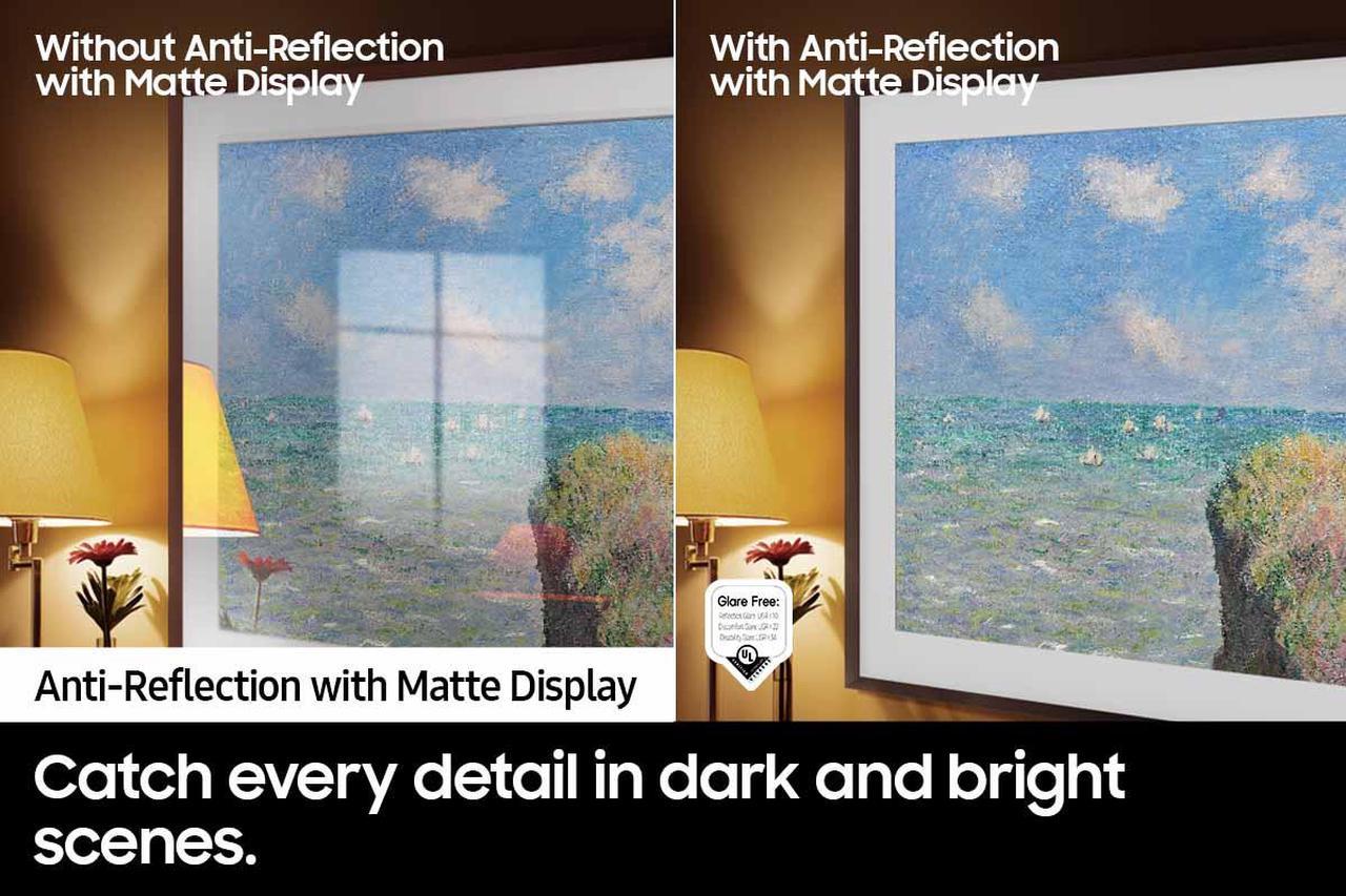 Alt view image 11 of 11 - Samsung LS03D 55" Class The Frame QLED 4K Smart TV (2024) - QN55LS03DAFXZA