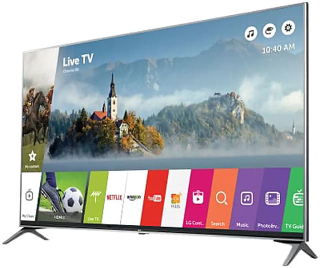 Alt view image 2 of 5 - LG 60UJ7700 60-Inch 4K UHD Smart TV with HDR (2017)