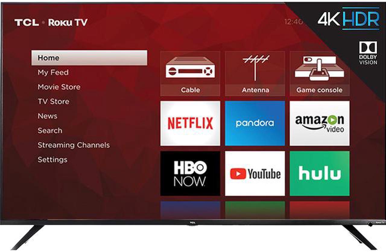 Main image of TCL 55R617 55 inch 6-Series 4K UHD Dolby Vision HDR Roku Smart TV