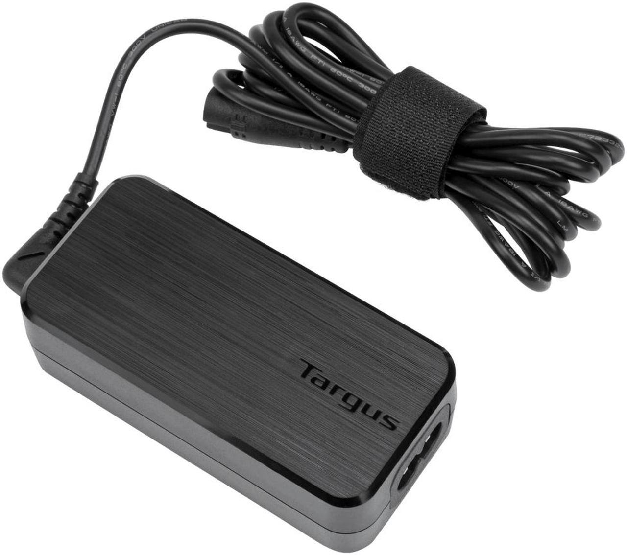 Targus 65W AC Ultra-Slim Universal Laptop Charger - 65 W - 5 V DC, 19.5 V DC Output - APA92US