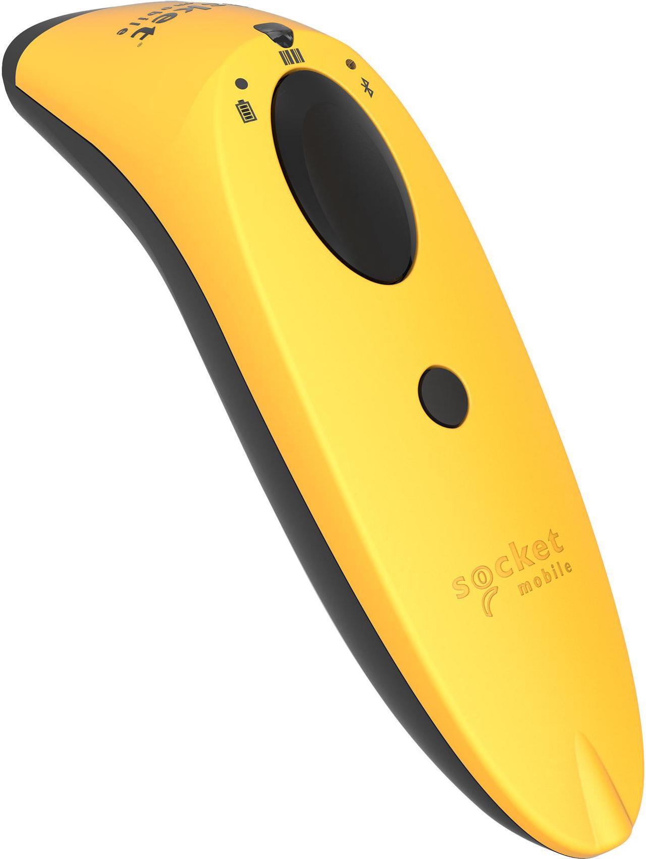 Socket Mobile SocketScan S730 1D Laser Barcode Scanner with Bluetooth, Yellow - CX3402-1860