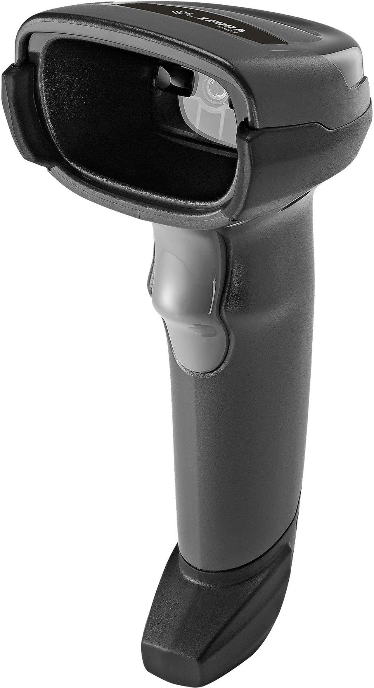 Zebra DS2208-SR Corded Handheld 1D/2D Omni-directional Barcode Scanner with USB Kit - Twilight Black - DS2208-SR7U2100SGW