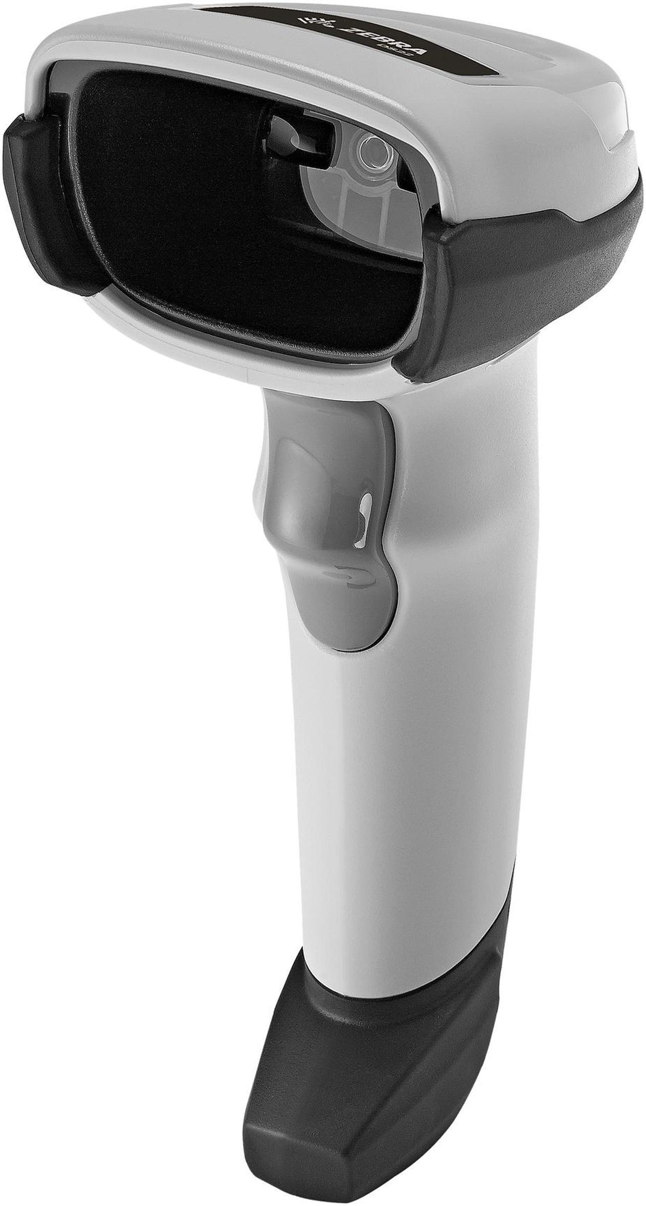 Zebra DS2208-SR Corded Handheld 1D/2D Omni-directional Barcode Scanner with USB Kit - White - DS2208-SR6U2100AZW