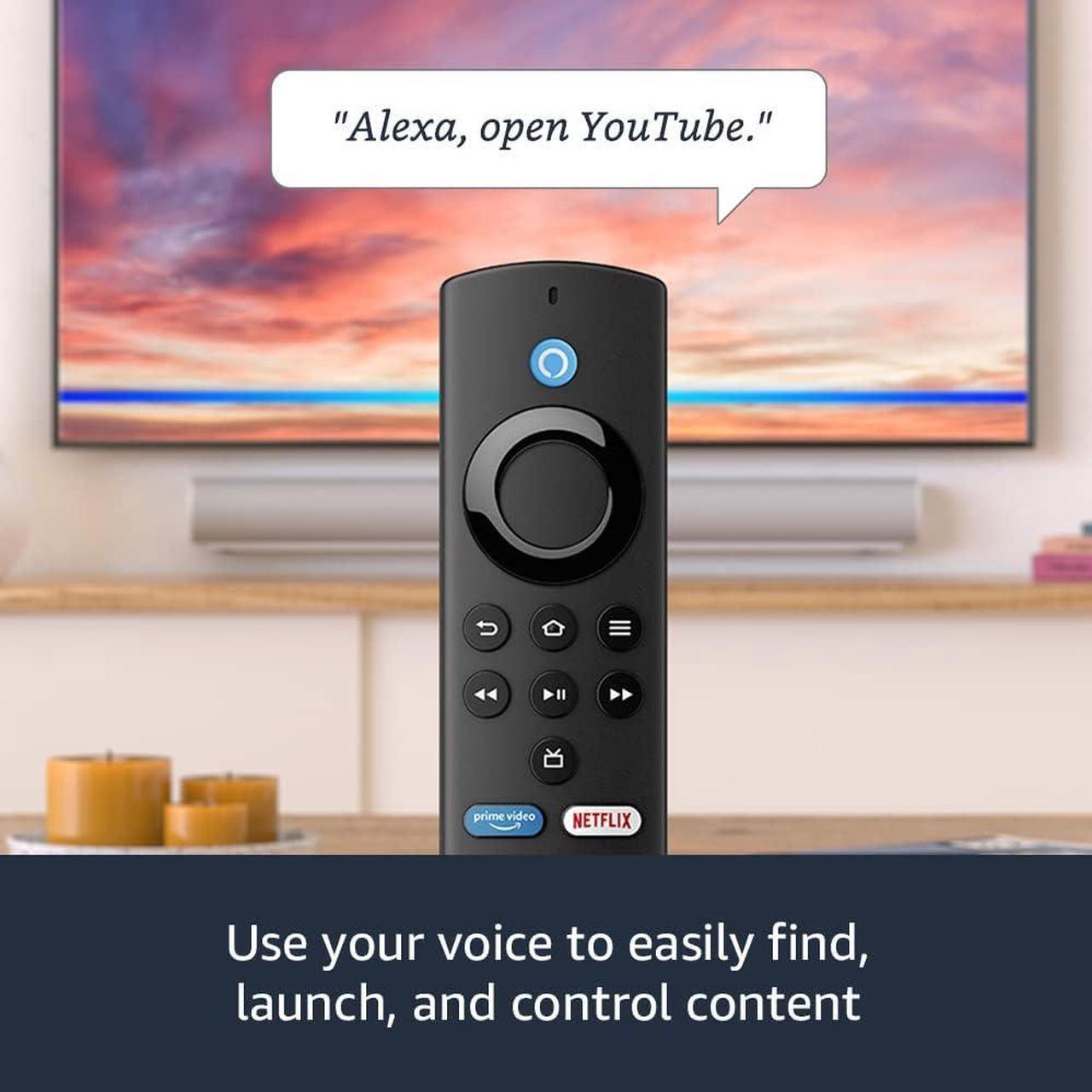 Alt view image 4 of 5 - Amazon Fire TV Stick Lite, free and live TV, Alexa Voice Remote Lite, smart home controls, HD streaming