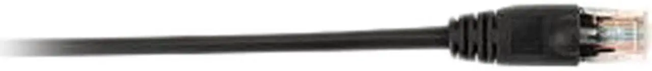 Main image of Black Box CAT5EPC-003-BK Black Box CAT5e Value Line Patch Cable, Stranded, Black, 3-ft. (0.9-m) - Category 5e for Network Device - Patch Cable - 3 ft - 1 x RJ-45 Male Network - 1 x RJ-45 Male Network