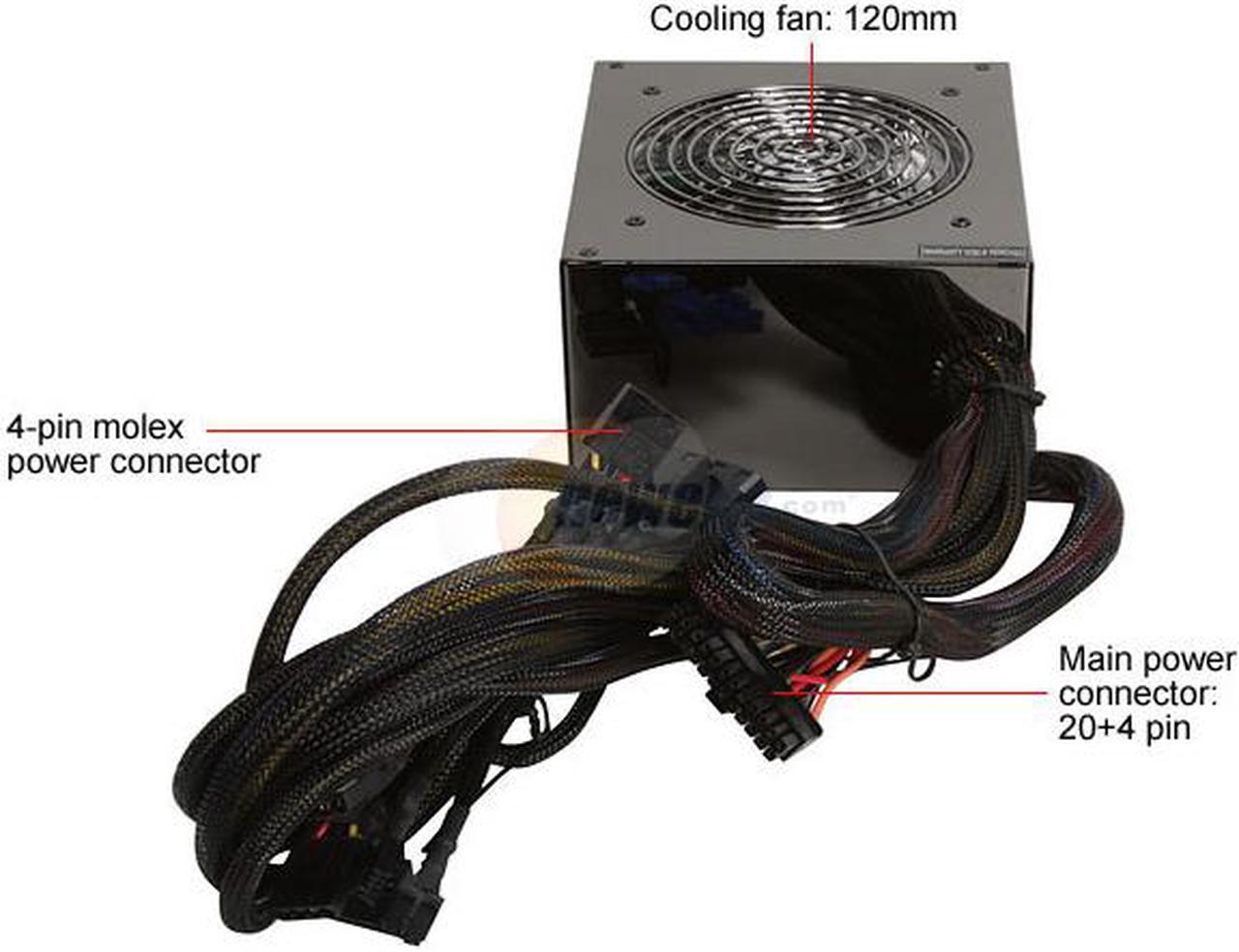 Alt view image 4 of 10 - ePOWER EP-600-TD2 600 W ATX12V Power Supply