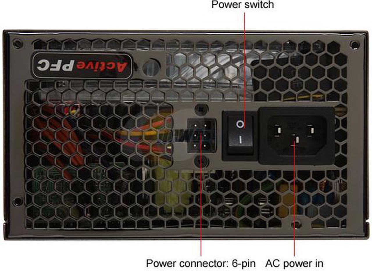 Alt view image 2 of 10 - ePOWER EP-650-TD1 650 W ATX12V Active PFC Power Supply