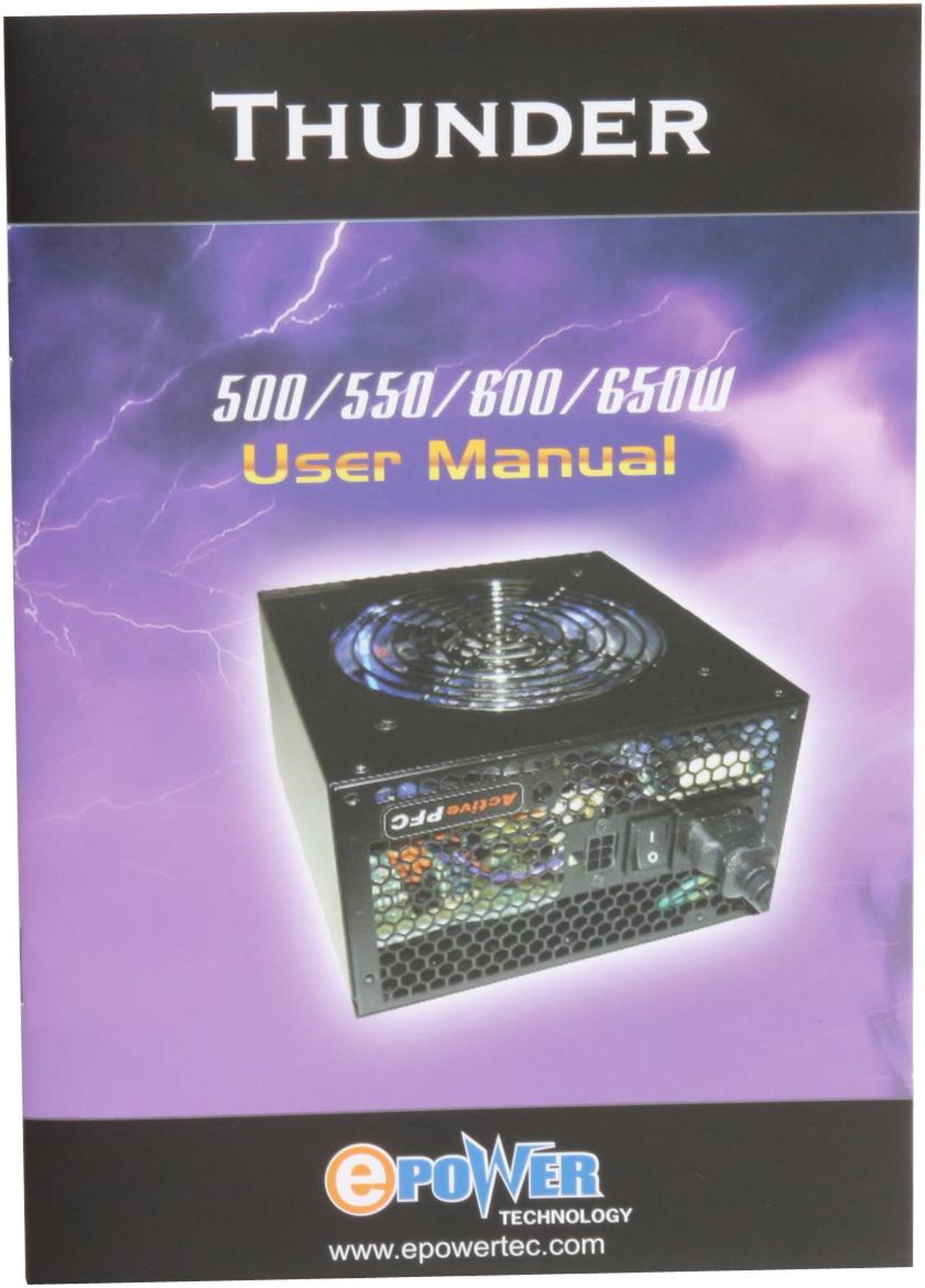 Alt view image 9 of 10 - ePOWER EP-650-TD1 650 W ATX12V Active PFC Power Supply