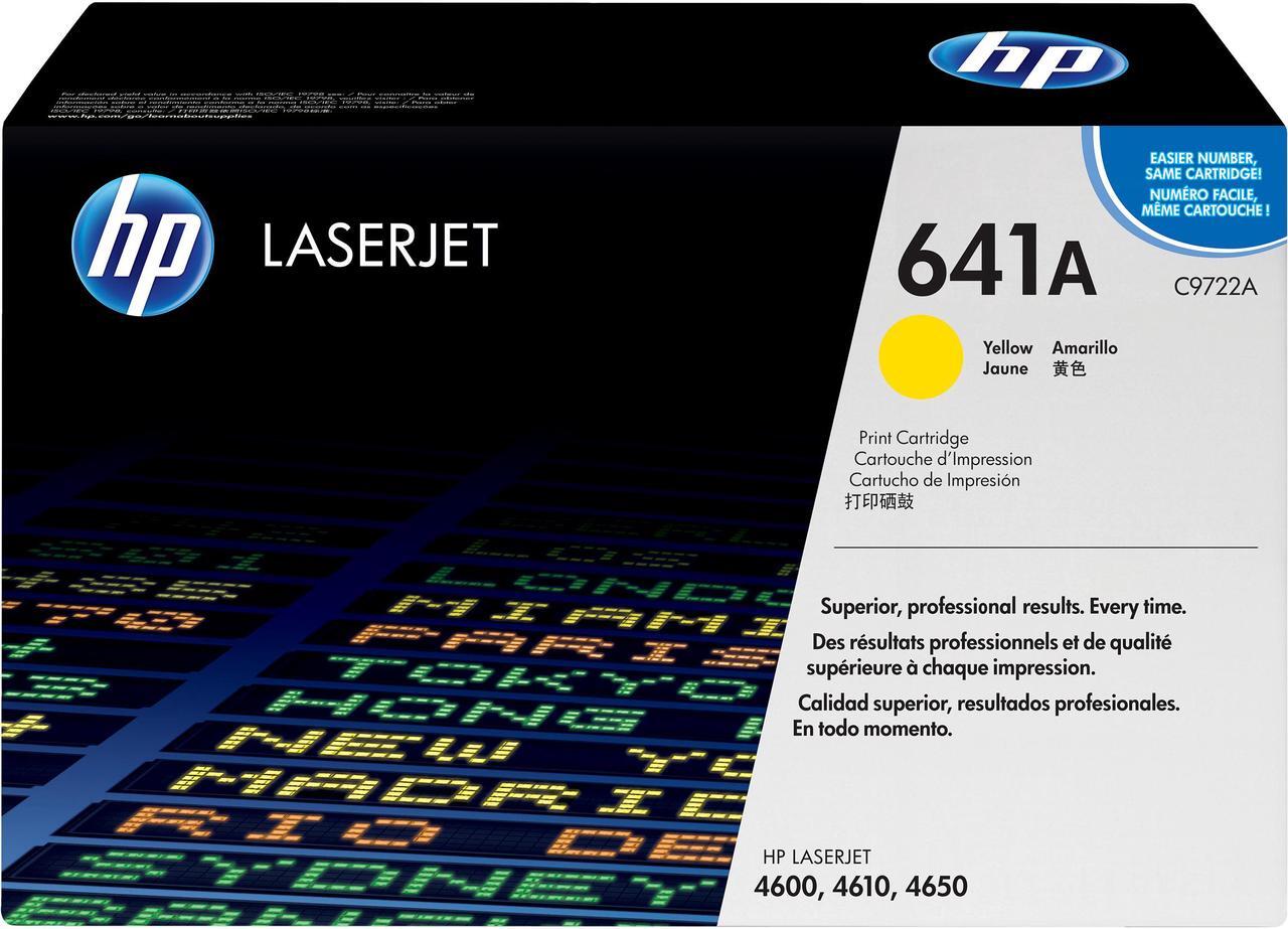 Main image of HP 641A LaserJet Toner Cartridge - Yellow