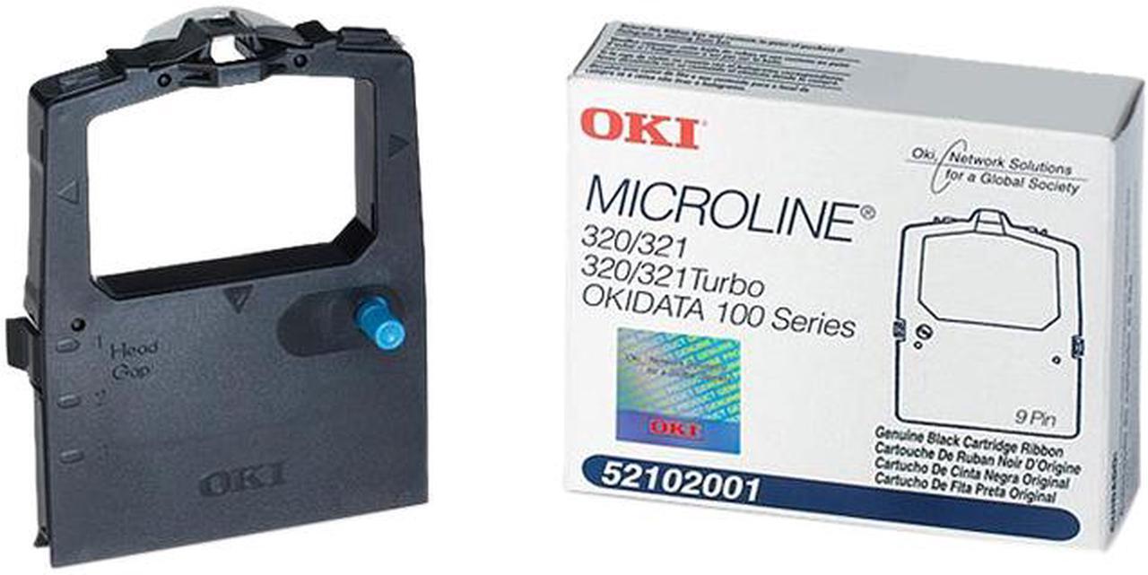 Main image of Oki Data 52102001 Ribbon for MICROLINE 186, 320 Turbo - Black