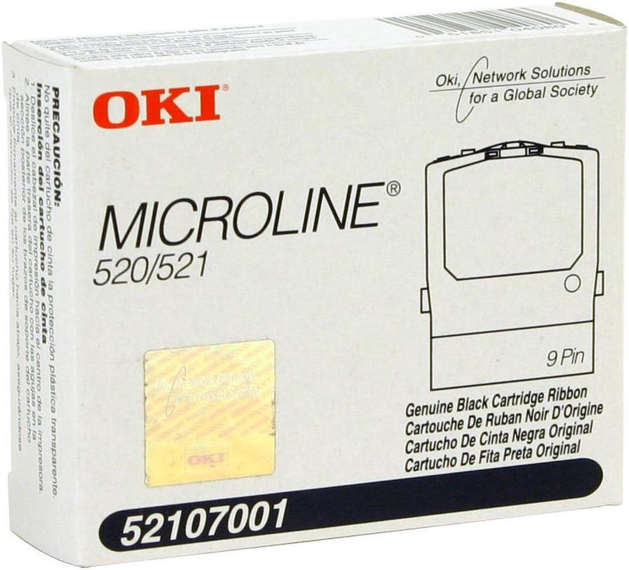 Alt view image 3 of 3 - Oki Data 52107001 Black Ribbon for ML520, ML521
